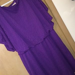 London Times Purple Dress 18w